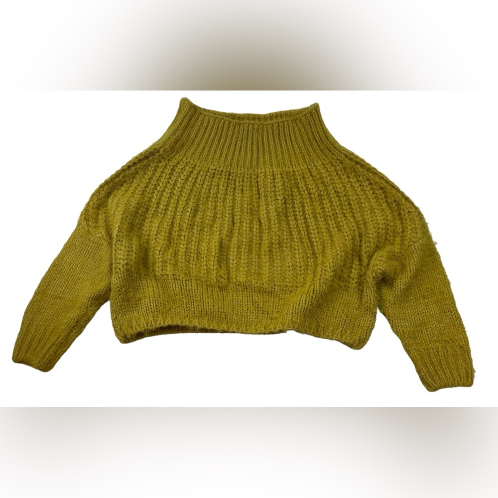 Dreamers Yellow Knit Sweater N274-51